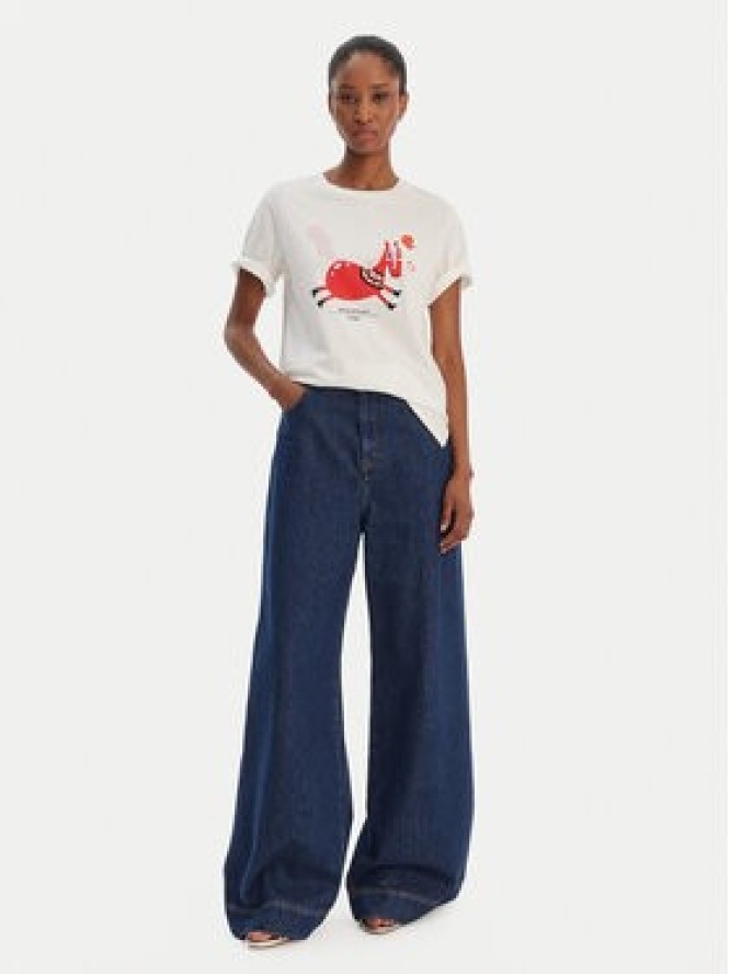 Weekend Max Mara T-Shirt West 2615971041 Biały Regular Fit