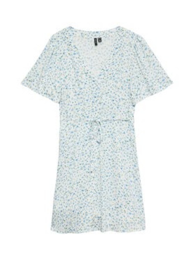 Vero Moda Sukienka letnia Alba 10292845 Biały Regular Fit