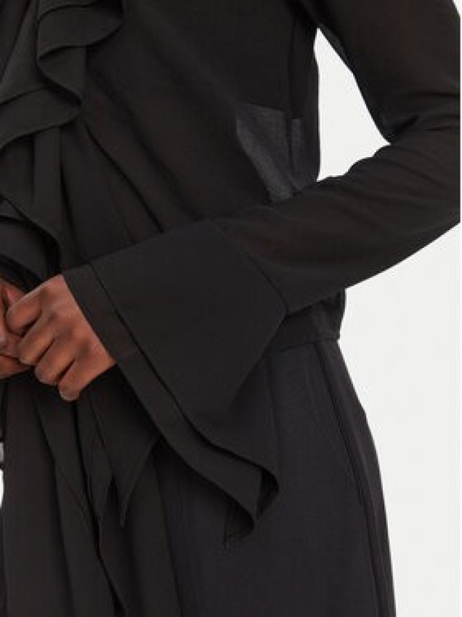 Eleh Bluzka ESS250026 Czarny Regular Fit