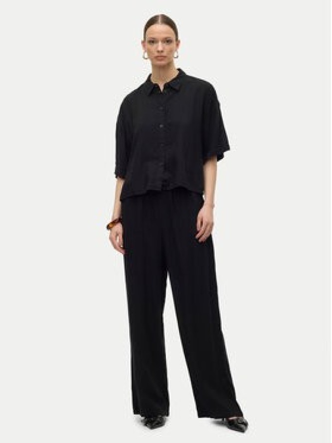 Vero Moda Koszula Linn 10306820 Czarny Relaxed Fit
