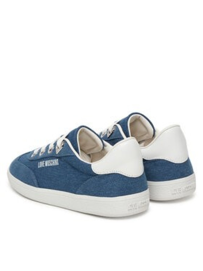 LOVE MOSCHINO Sneakersy JA15142G1OJO5700 Niebieski