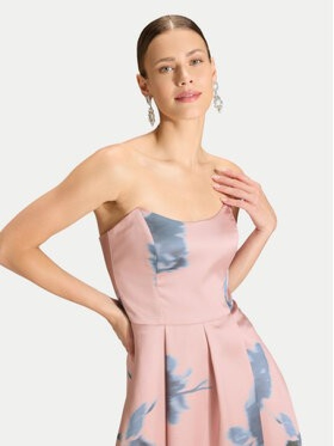 Swing Sukienka wieczorowa 5AK12800 Różowy Regular Fit