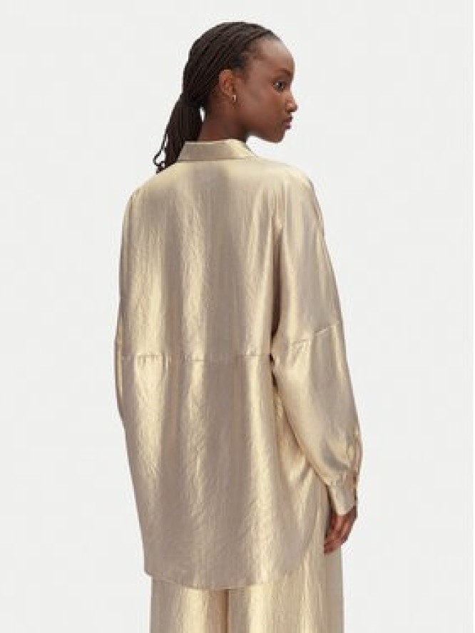 ACCESS FASHION Koszula 53-7016-922 Złoty Loose Fit