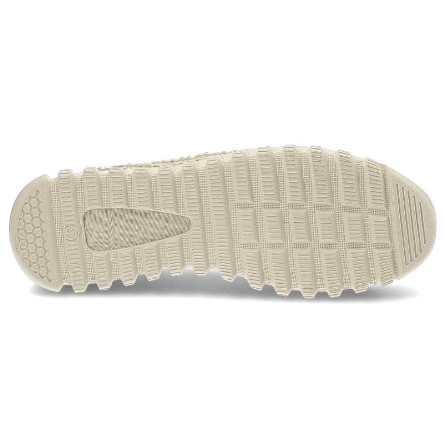 Beżowe Półbuty New Performance Damskie Wygodne Obuwie