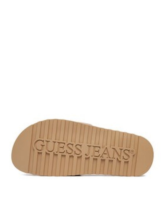 Guess Jeans Klapki EO-GJ2123 Beżowy ciemny