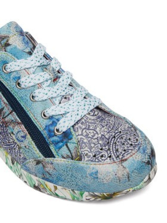 Laura Vita Sneakersy Joctao 06 Niebieski