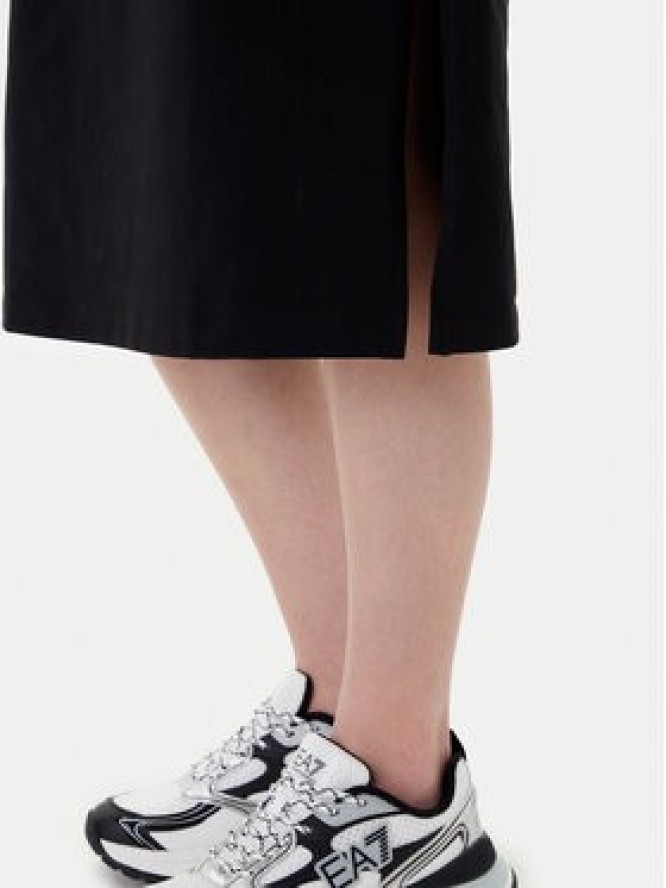 EA7 Emporio Armani Sukienka codzienna 7W000957 AF12484 MC043 Czarny Regular Fit