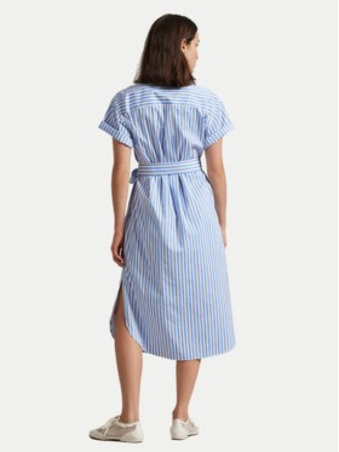 Polo Ralph Lauren Sukienka koszulowa 211959911001 Niebieski Regular Fit