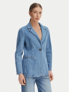 Marella Marynarka Teca 2615041021 Niebieski Regular Fit