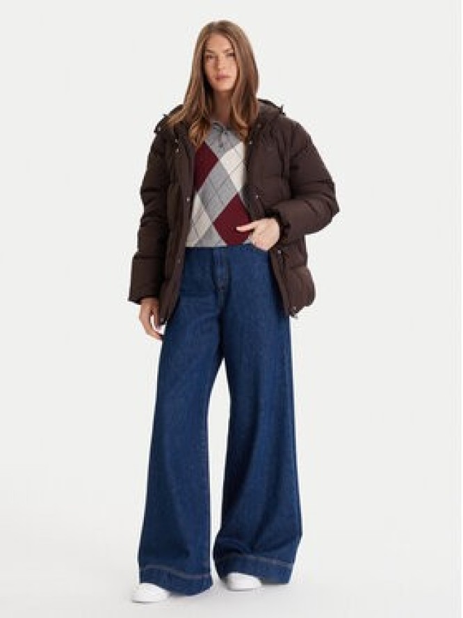 Lacoste Kurtka zimowa BF2608 Brązowy Regular Fit