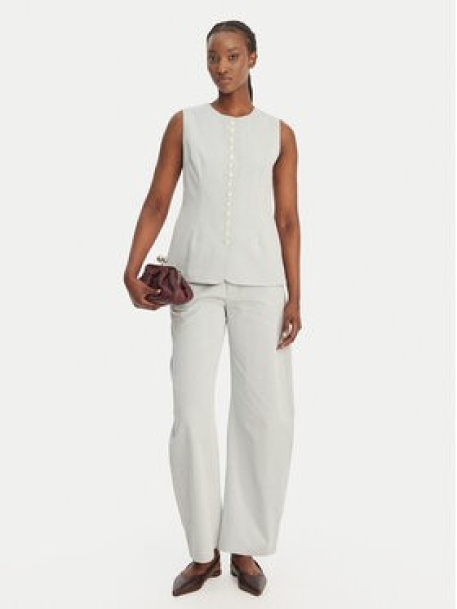 Eleh Spodnie materiałowe SS260146 Błękitny Regular Fit