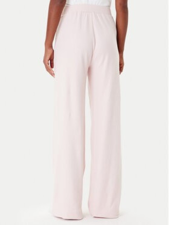 Guess Spodnie dresowe O4BB02 K7611 Różowy Regular Fit