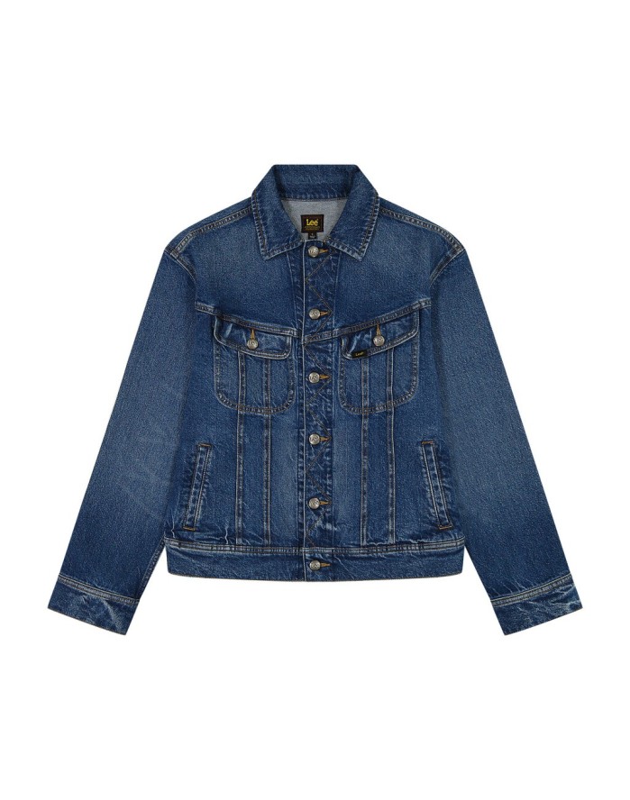 DAMSKA KURTKA JEANSOWA LEE LOOSE RIDER JACKET TUMBLING SKY 112363482