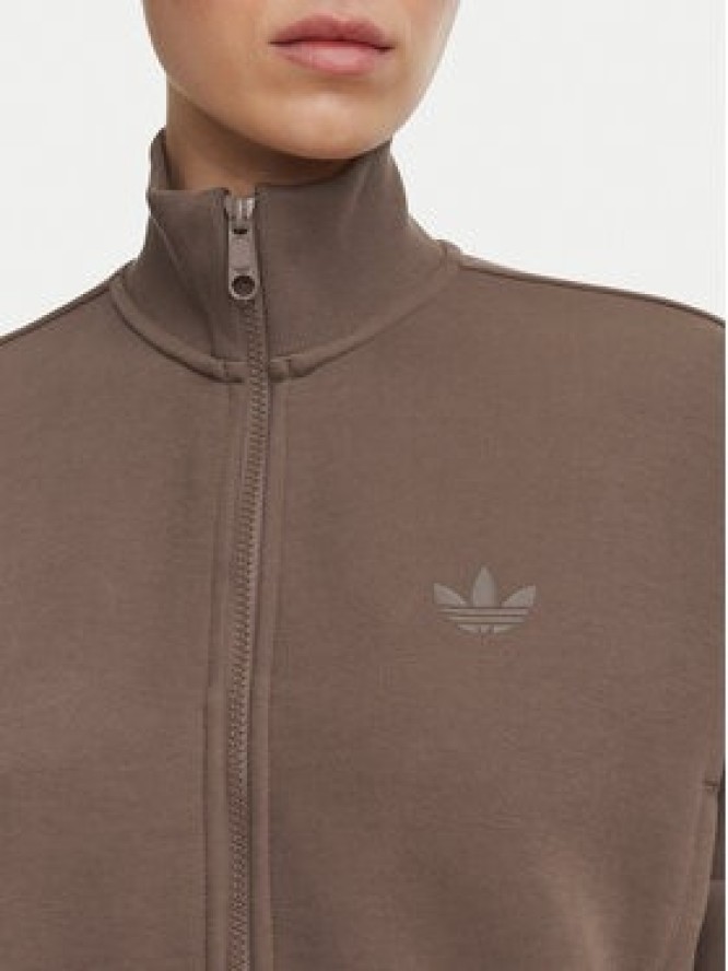 adidas Bluza Spacer Tracktop KZ2189 Brązowy Regular Fit