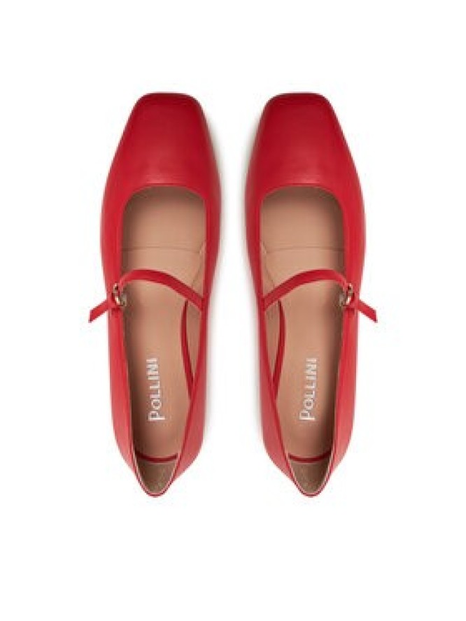 Pollini Baleriny SA11051C0MTE0501 Czerwony