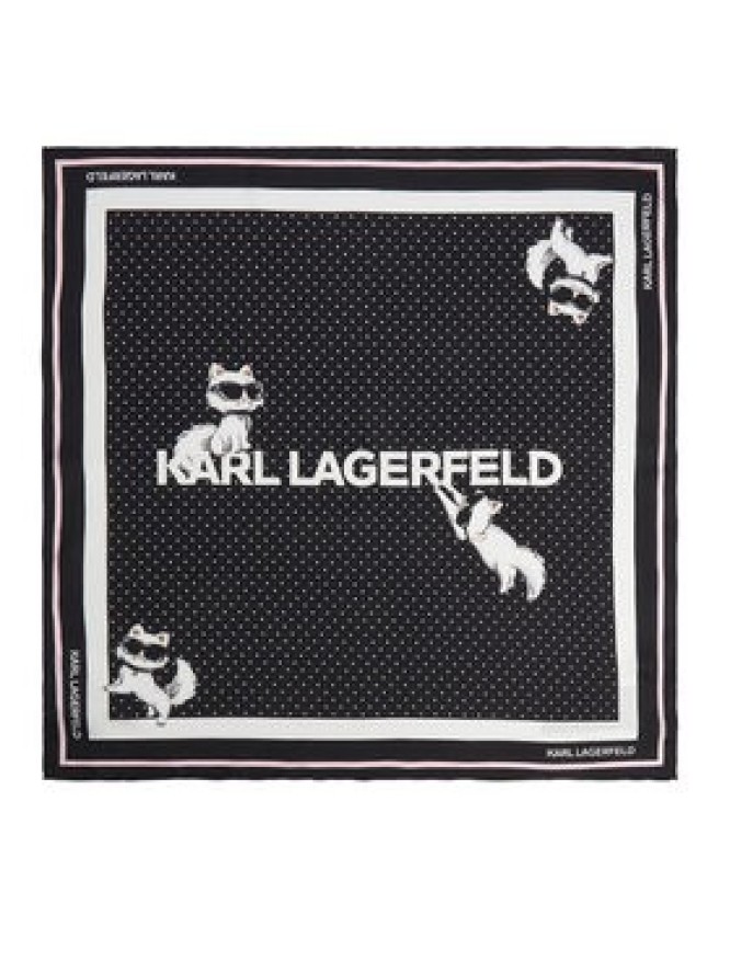 KARL LAGERFELD Apaszka B3W33037 Czarny