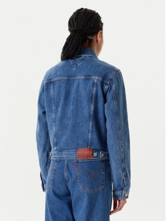 Tommy Jeans Kurtka jeansowa Classic DW0DW21414 Niebieski Regular Fit