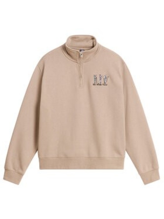 The North Face Bluza 1/4 Ski Embro NF0A8JAQ2H91 Beżowy Relaxed Fit