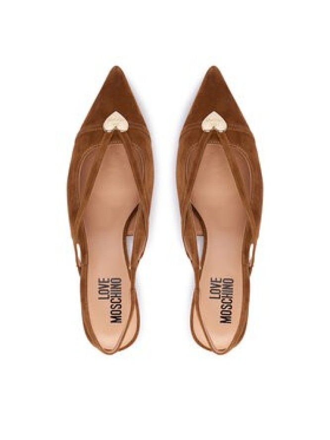 LOVE MOSCHINO Czółenka JA10186G1PJA0210 Brązowy