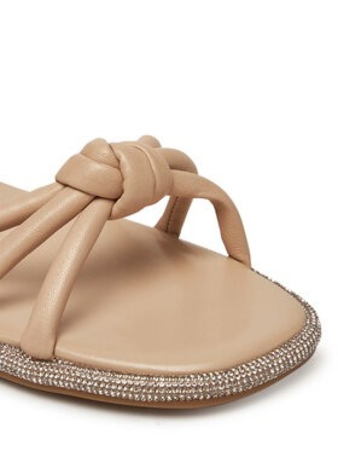 Guess Sandały FLJSLO LEA03 Beżowy