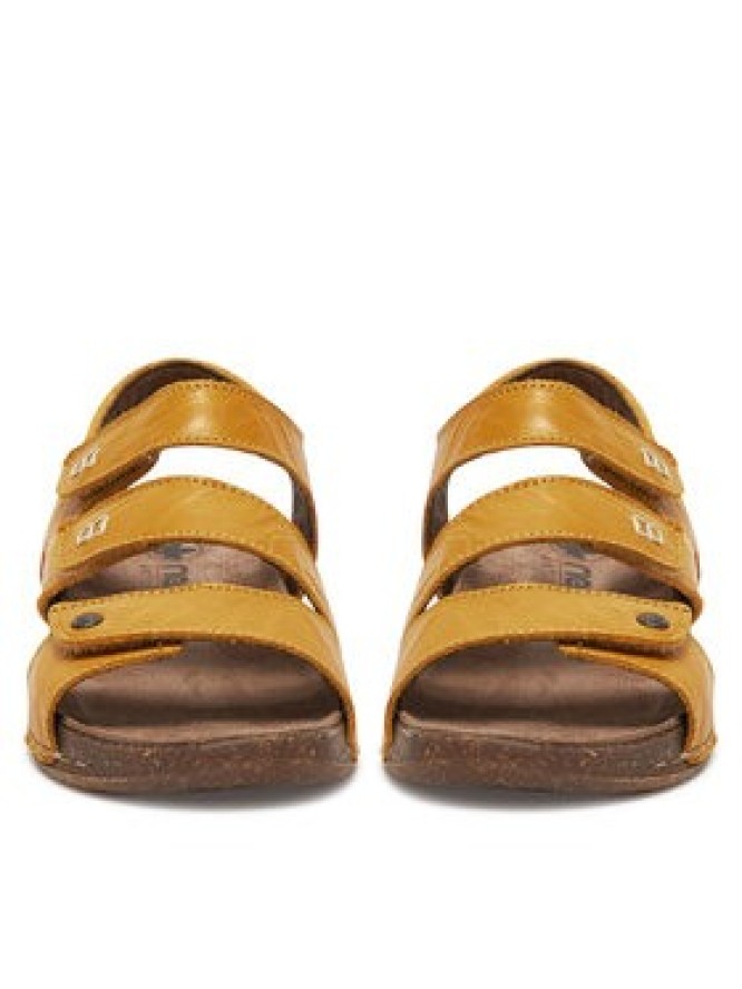 Rieker Sandały 61402-69 Żółty