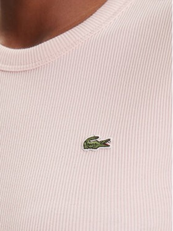 Lacoste T-Shirt TF5538 Różowy Slim Fit