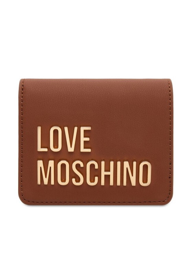 LOVE MOSCHINO Portfel JC5612PP1NKD0312 Brązowy