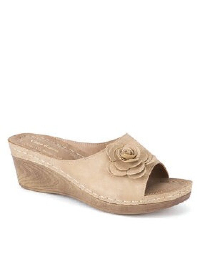 Clara Barson Klapki WYL05010-29 Beżowy