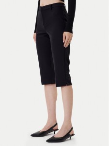 ONLY Spodnie capri Gitta 15349571 Czarny Slim Fit