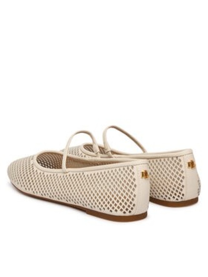 LAUREN RALPH LAUREN Baleriny Jayna 802P04176004 Biały