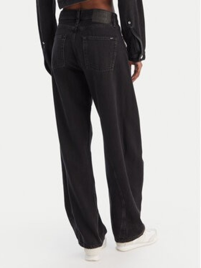 Tommy Jeans Jeansy DW0DW22522 Czarny Barrel Fit