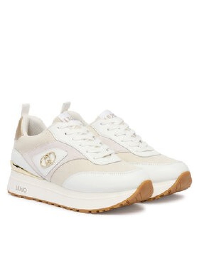 Liu Jo Sneakersy Wonder 97 Bis BA6005 PX806 Biały