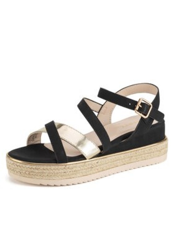 JENNY Espadryle LB-P1092-YLD Czarny