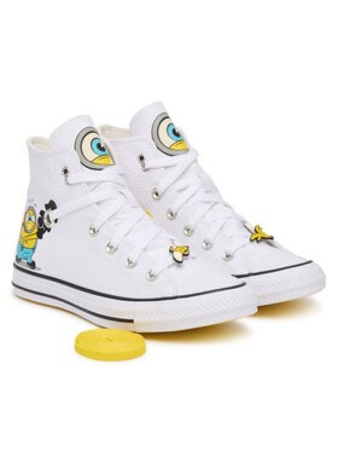 Converse Trampki Minions Chuck Taylor All Star A21403C Biały