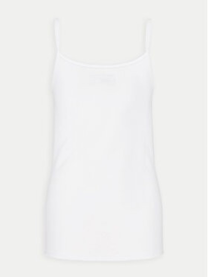 Triumph Top Feel Of Cotton 10224994 Biały Slim Fit