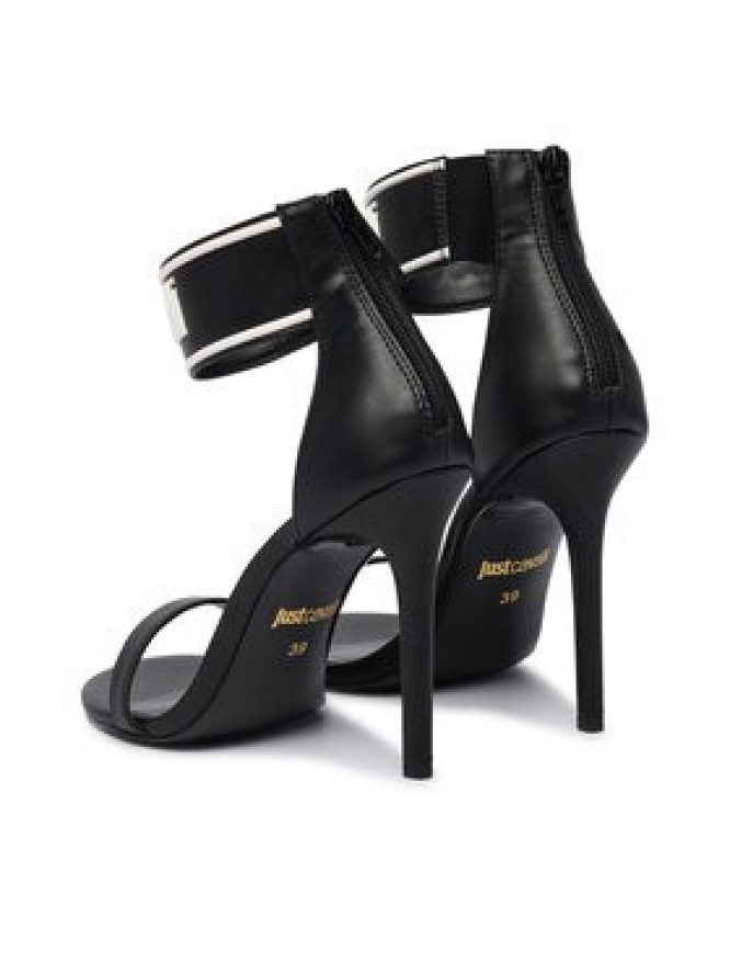 Just Cavalli Sandały 80RA3S26 ZSE28 Czarny