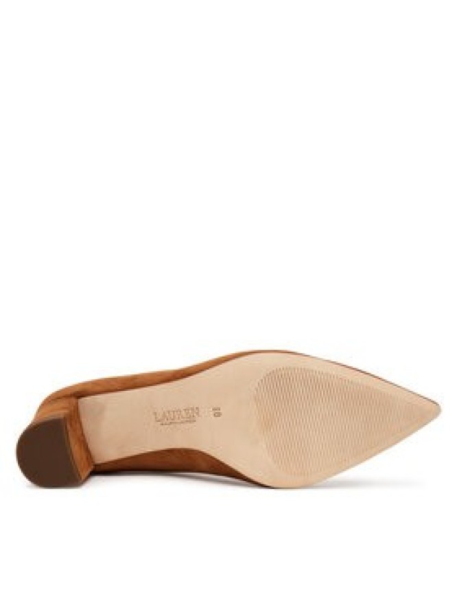 LAUREN RALPH LAUREN Czółenka Kingad 802967743002 Brązowy