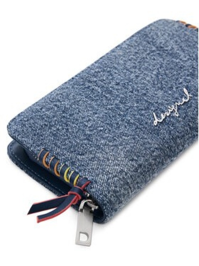 Desigual Portfel 26SAYD05 Niebieski