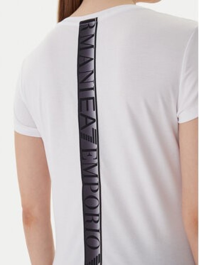 EA7 Emporio Armani T-Shirt 7W000673 AF12945 U0002 Biały Slim Fit