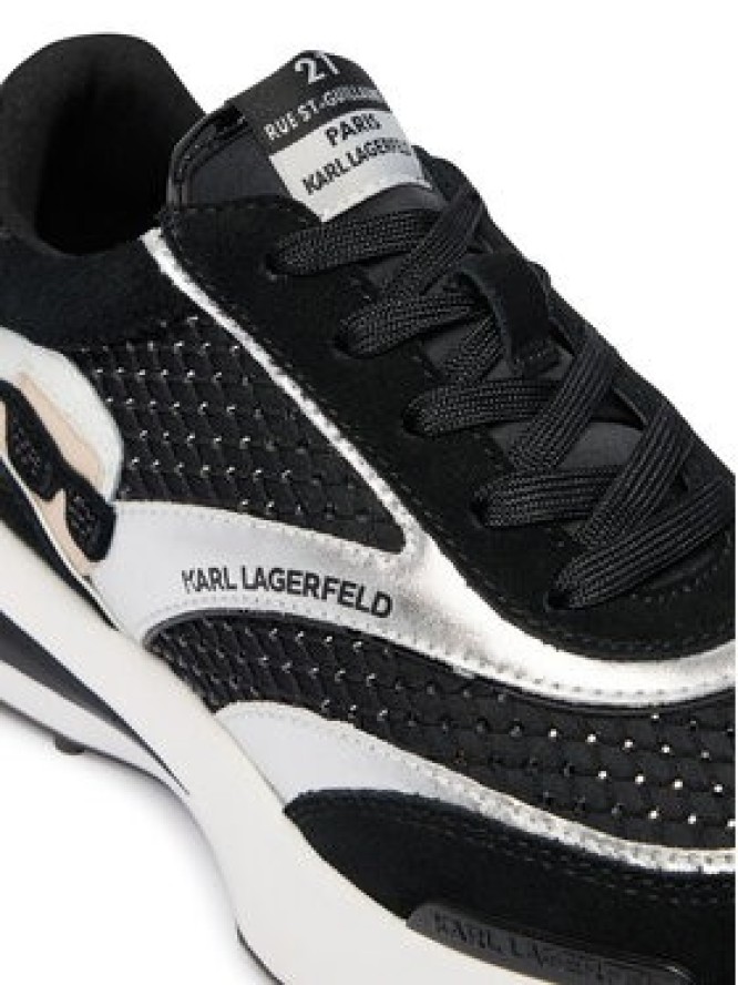 KARL LAGERFELD Sneakersy KL62933N Czarny