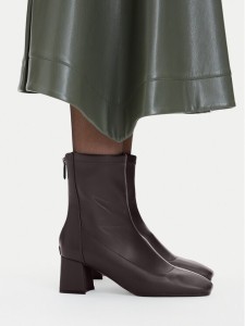 Nine West Botki CEO-WSLH1084 01 Brązowy