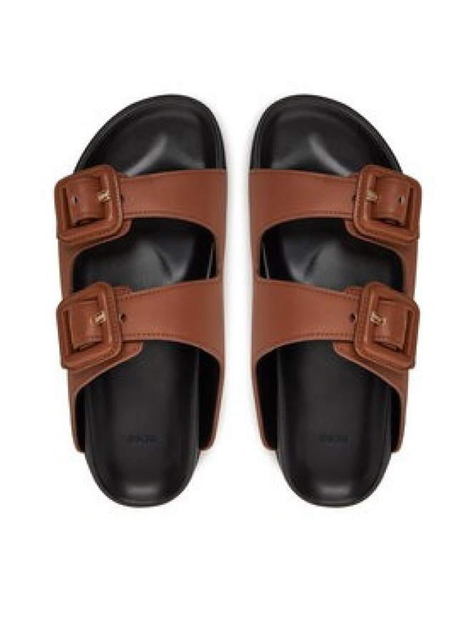 BOSS Klapki 50542329 Brązowy