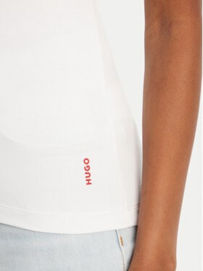 HUGO Komplet t-shirtów Twin 50545688 Biały Regular Fit