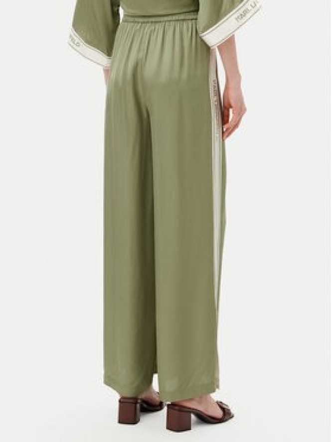 KARL LAGERFELD Spodnie materiałowe A2W10118 Zielony Relaxed Fit