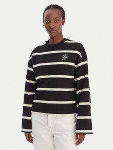 Tommy Hilfiger Sweter WW0WW48431 Czarny Regular Fit
