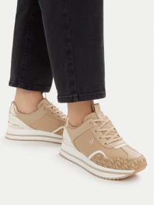 MICHAEL Michael Kors Sneakersy Raina 43T6RNFS1D Beżowy