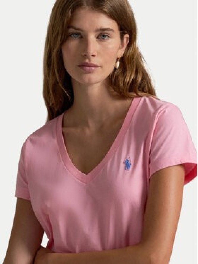 Polo Ralph Lauren T-Shirt 211902403010 Różowy Regular Fit