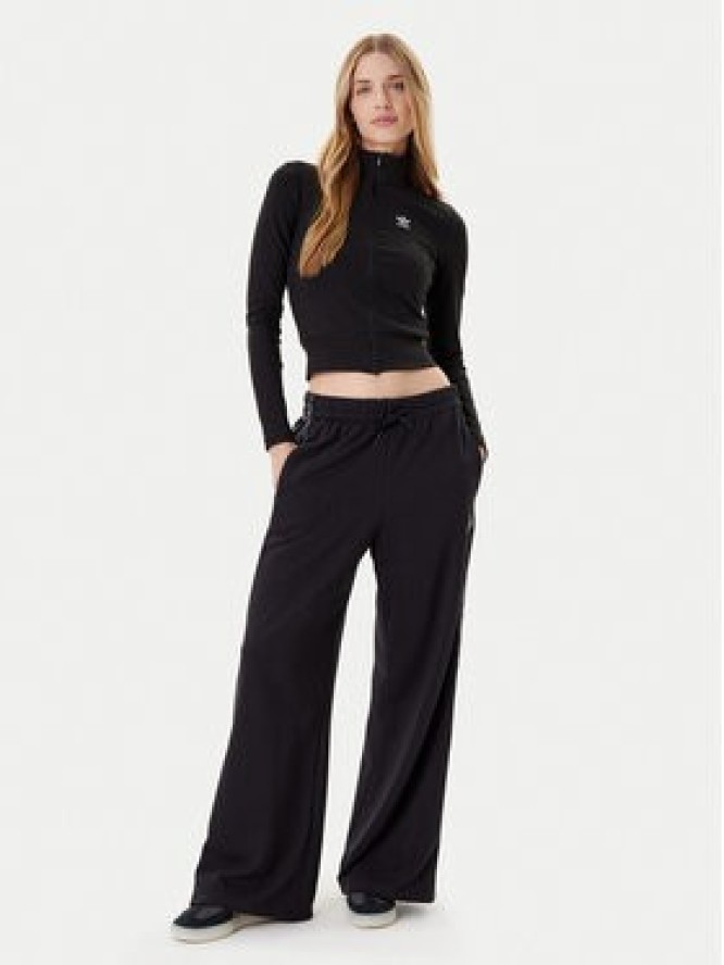 adidas Spodnie dresowe Animal Print 3-Stripes JM1840 Czarny Loose Fit