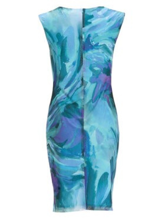 Swing Sukienka koktajlowa 5AI21400 Niebieski Slim Fit