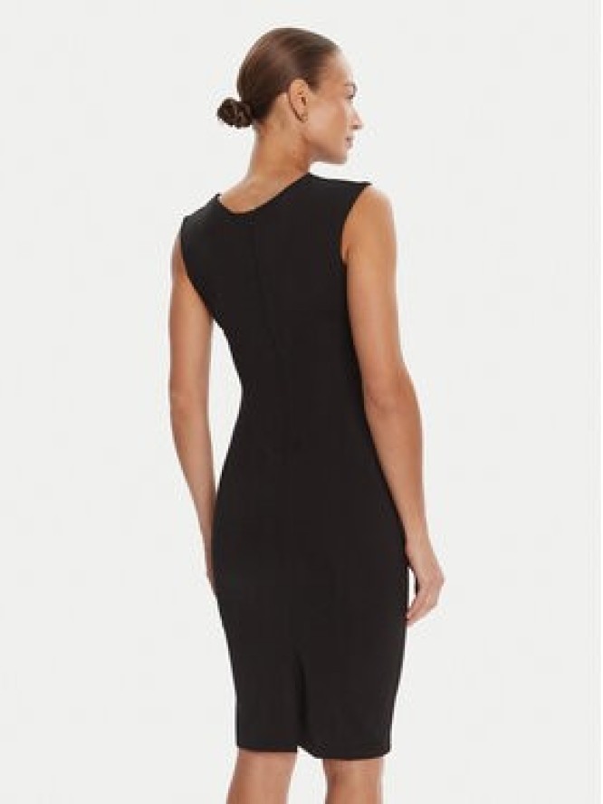 Rinascimento Sukienka koktajlowa CFC0125332003 Czarny Slim Fit